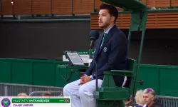 İzmirli Mustafa Vatansever, Wimbledon'da görev alan 5 Türk hakemden biri oldu