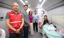 Kan bağışı kampanyası Karşıyaka'da başladı