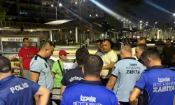 Karantina Parkı’nda izinsiz seyyar satışa ortak denetim