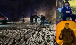 15 metre yükseklikten şarampole uçan cip mezar oldu: 20 yaşındaki iki genç öldü