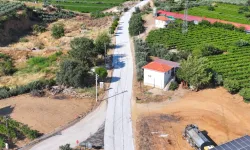 Manisa Büyükşehir'den Alaşehir'e 3 kilometrelik asfalt yatırımı