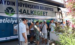 Mobil Halk Ege Et Akbük'te yoğun ilgi gördü