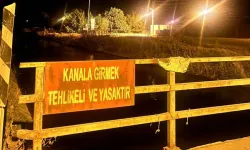 Motosikleti ile sulama kanalına uçan sürücü yaşamını yitirdi