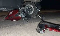 23 yaşındaki motosiklet sürücüsü kamyonetle çarpıştığı kazada öldü