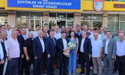 TŞOF Başkanı Yiğiner, İzmir'de şoför esnafıyla buluştu: Özkan'a övgü dolu sözler!