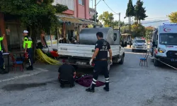 Geri manevra yapan kamyonetin çarptığı 91 yaşındaki kişi öldü