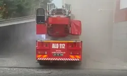 Adliye binasında korkutan yangın: 2 kişi hastaneye kaldırıldı
