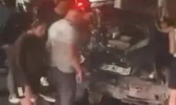 Astsubayları taşıyan otomobil bariyere çarptı: 3 yaralı