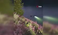 Baraj gölüne düşen araçta 1 kişi hayatını kaybetti