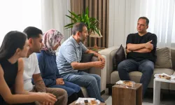 Başkan Eşki’den Bornovalı şehidin ailesine ziyaret