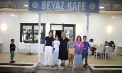 Başkan Vekili Şen, Beyaz Kafe’yi yeniden hizmete kazandırdı