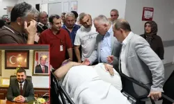 Belediye Başkanı Ramazan Topçu iskeleden düşerek yaralandı