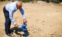 Beydağ’da üreticinin 30 yıllık su hasreti bitti