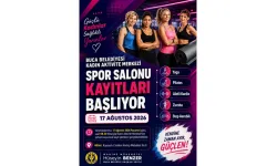 Bucalı kadınlar için yeni dönem spor kursları başlıyor