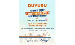 Çeşme'de çocuklara iki yeni yaşam alanı geliyor