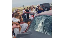 Düğün konvoyunda feci kaza: 2 ölü, 4 yaralı