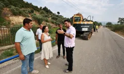 Efes Selçuk'ta 40 yıldır beklenen yol yenileniyor