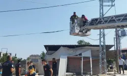 Elektrik direğinde erkek cesedi bulundu