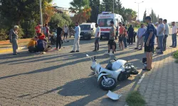 Feci motosiklet kazası: 2 sürücü ağır yaralandı