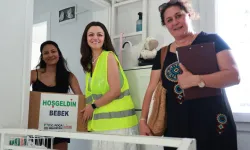 Foça Belediyesi’nden ailelere “Hoş Geldin Bebek Paketi”