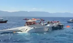 Girne'de alabora olan deniz otobüsünde kayıp kişi sayısı arttı