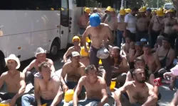 Hak arayışı devam ediyor! Madencilerin Ankara'daki eylemi 9'uncu gününde