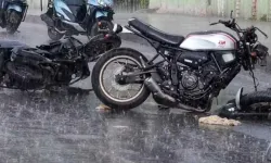 İki motosikletin çarpıştığı kazada 58 yaşındaki sürücü hayatını kaybetti