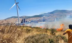 İzmir Aliağa’da fabrikalar bölgesindeki yangın kontrol altında