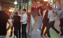 İzmir metrosunda güvenlik görevlisine saldırı kamerada