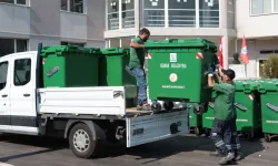 Konak sokaklarına 400 yeni çöp konteyneri