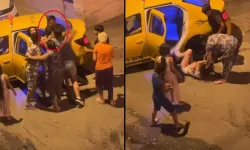 İzmir'in Konak ilçesinde taksi başında arbede: Genç kadın darbedildi