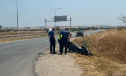 Kontrolden çıkan motosiklet devrildi: 1 yaralı