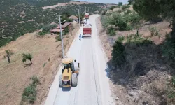 Kula’da 12,5 kilometrelik yol yenileniyor