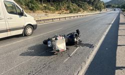 Manisa-İzmir karayolunda feci kaza: Motosiklet sürücüsü yaşamını yitirdi