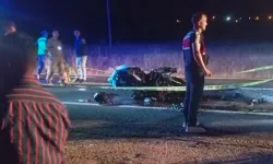 Motosiklet iş makinesine çarptı: 1 kişi hayatını kaybetti