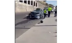 Otomobil ile motosikletin çarpıştığı kazada 1 kişi öldü