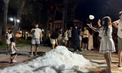 Muğla’da 40 derece sıcakta kar sürprizi