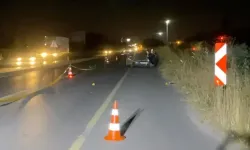Yolun karşısına geçmeye çalışan yaya otomobil çarpması sonucu öldü