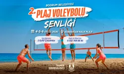 Plaj voleybolunun adresi Bodrum olacak