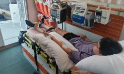 Yunanistan’da rahatsızlanan Türk çocuk deniz ambulansıyla Bodrum’a getirildi