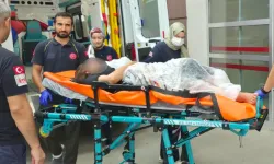 Sinir krizi geçiren kadın kendini bıçakladı