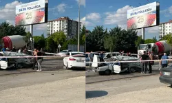 Trafik faciası: İki otomobil çarpıştı, 1 ölü 2 yaralı!