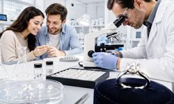 Aşkın simgesi tek taş laboratuvarlık oldu