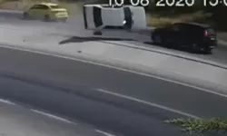 Yola fırlayan parçadan kaçarken karşı şeride uçtu: 2 ölü