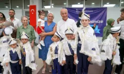 11 yıllık gelenek: Seferihisar'da toplu sünnet coşkusu