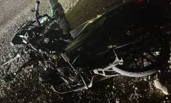 16 yaşındaki motosiklet sürücüsü kazada yaşamını yitirdi