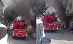 4 katlı binada yangın: 2 kişi hastaneye kaldırıldı