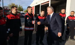 Başkan Balkan: İtfaiyecilerimizin emeği ve özverisi çok kıymetli