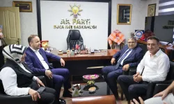 Başkan Vekili Benzer'den AK Parti İlçe Başkanlığı'na ziyaret