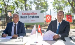 Bornova’da iki yeni kent bostanı üretime açıldı